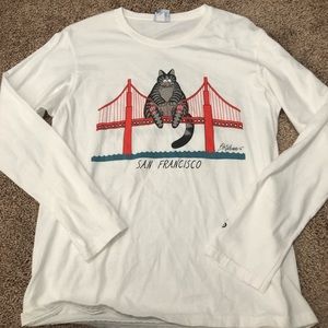 kliban cat san francisco long sleeve